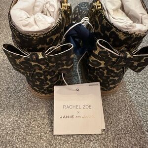 Rachel Zoe x Janie and Jack Leopard Boots